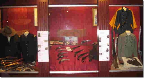 NRA Museum 4 - John Wayne display NRA Museum 4 - John Wayne display