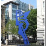 A Pop Art Lichtenstein Head Comes to Washington, DC